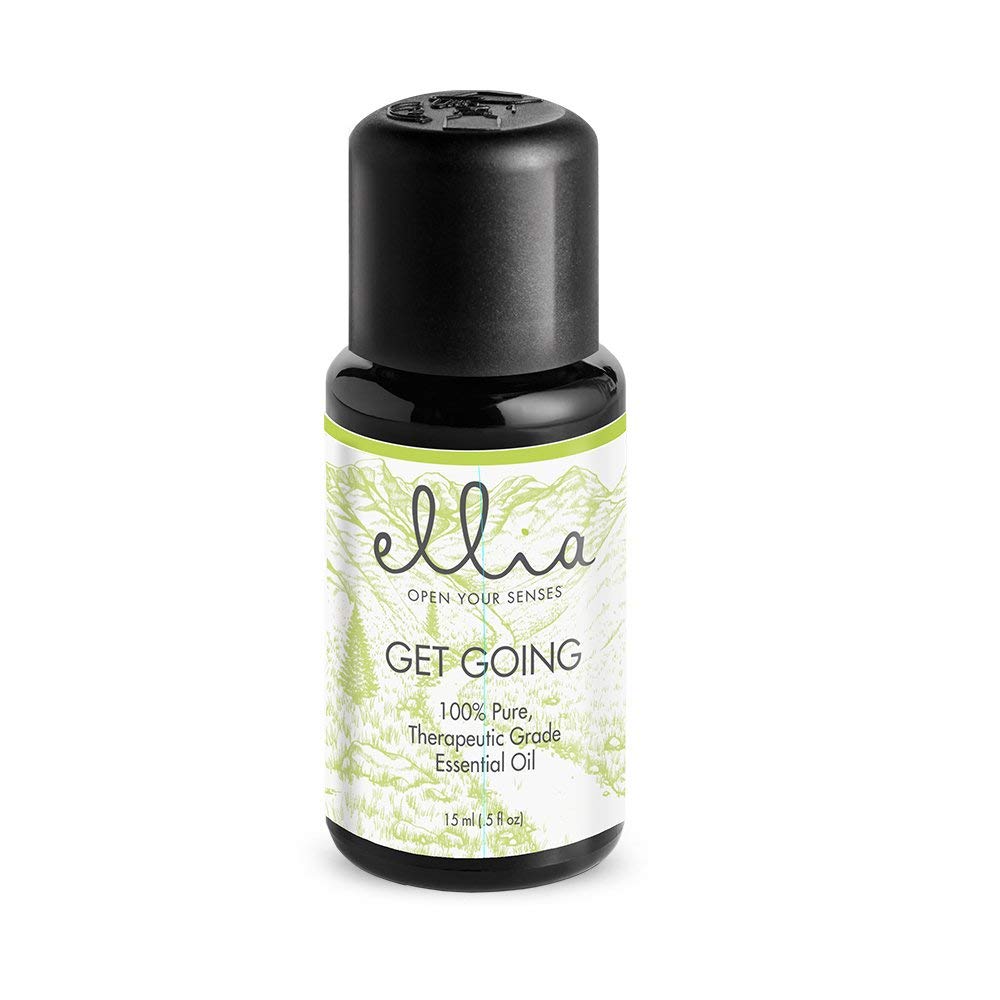 Ellia Get Going: bouteille 15 ml, arôme frais pour revitaliser l'énergie.