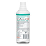 Elmex solution dentaire sensible – verre de rinçage montrant l’utilisation après brossage.