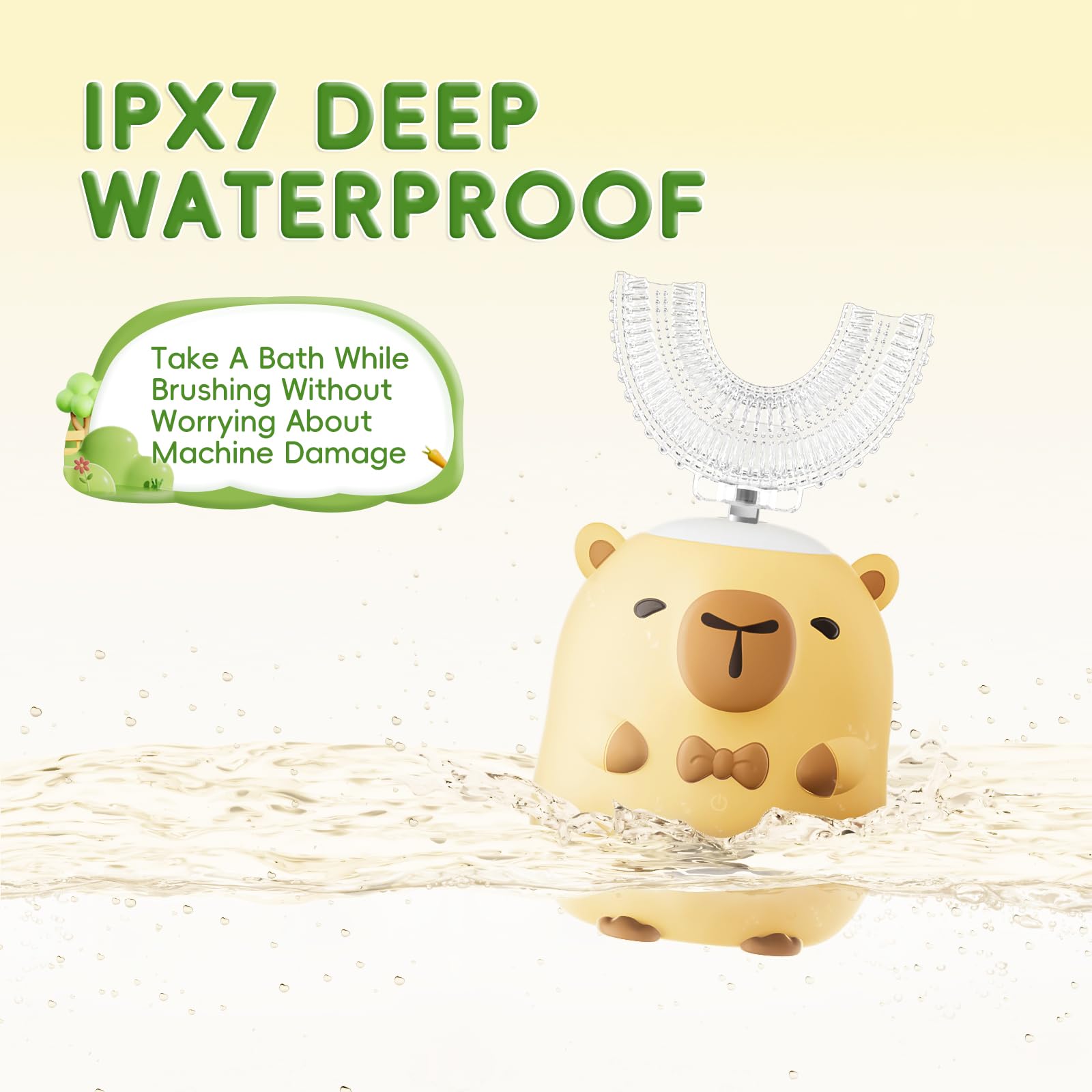 ÉTanche IPX7, utilisation sécurisée sous la douche.