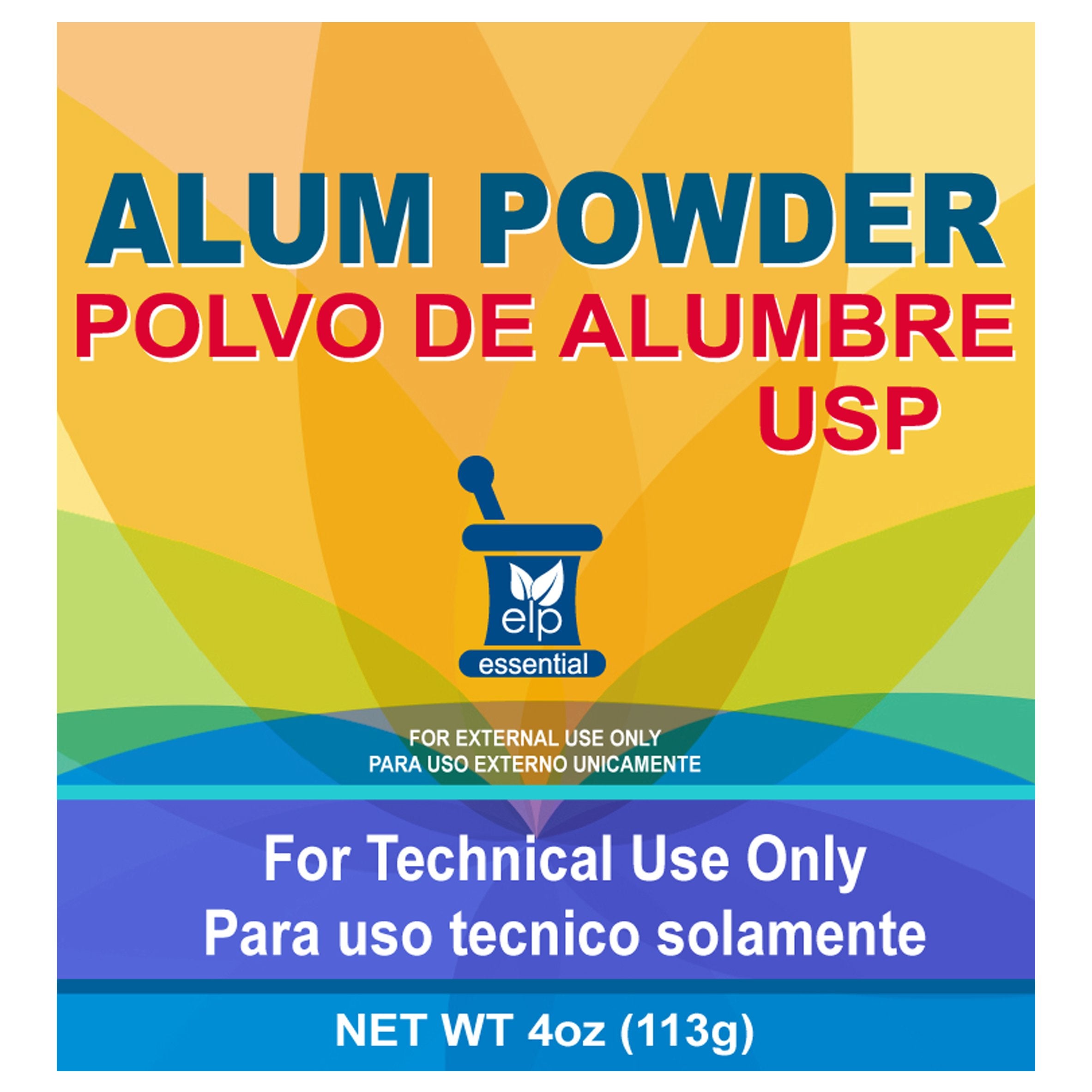 ELP ESSENTIAL Alun en poudre — texture fine facilitant l'application ciblée.