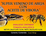 ELP ESSENTIAL pommade venin abeille huile vipère, texture riche destinée à l'application ciblée.