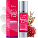 Elrisme Estriol Crème : flacon indiquant hydratation intime et confort potentiel.