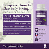 ELVERA Sureau noir zinc vitamine C : soutien nutritionnel et bien-être général.