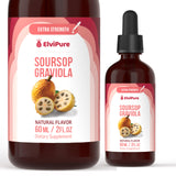ElviPure Soursop Bitters – gouttes faciles à prendre, parfaites dans l’eau ou un smoothie.