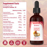 ElviPure Soursop Bitters – utilisation quotidienne possible avec eau ou jus.