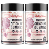 Gommes Elystrixionis citicoline goût fraise: soutien concentration et mémoire.