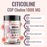 Ingrédients clés: citicoline et champignon crinière de lion, soutien cognitif
