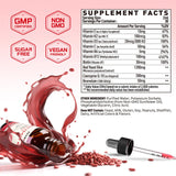 Gouttes liposomales CoQ10 Elysx, meilleure biodisponibilité pour le soutien quotidien.