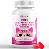 Bonbons gélifiés multivitamine méthylée Élysx Kids, soutien nutritionnel quotidien pour les enfants.