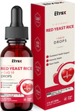 Gouttes liposomales Elysx riz rouge en bouteille pour une utilisation quotidienne pratique.