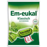 Em-Eukal Classic bonbons pour la gorge, rafraîchissants et faciles à utiliser en cas de gorge irritée.