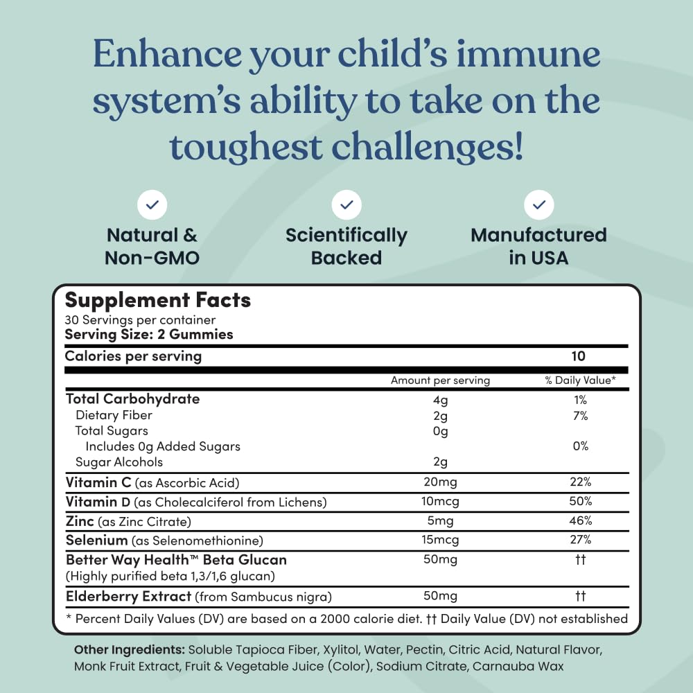 Immune Ready boîte de 60 gommes compactes et faciles à emporter.