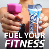 Emballage pratique Pure Protein, idéal pour le sac et les pauses.