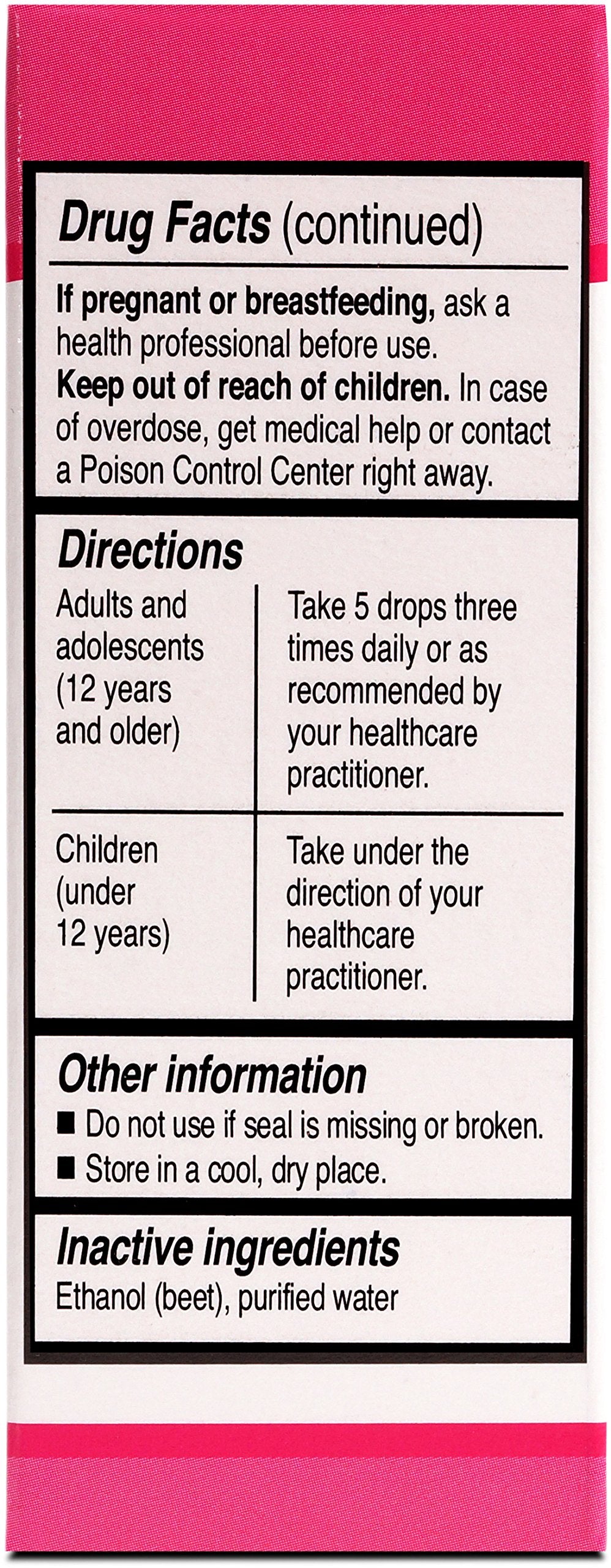 Emballage UNDA 36 Composes Numerotes, rangement pratique et accès rapide.