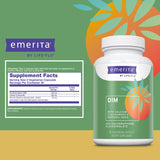Emerita DIM – Calcium D-Glucarate détaillé, bénéfice potentiel pour un équilibre naturel.
