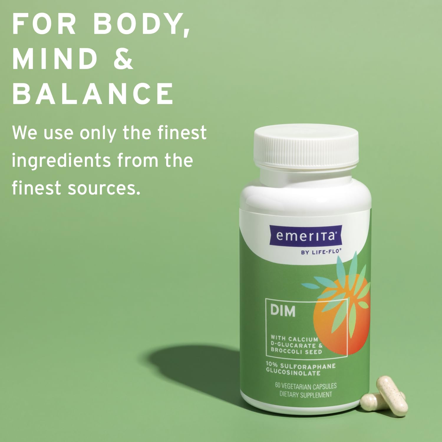 Emerita DIM – Certification laboratoire et pureté vérifiée; sans soja.