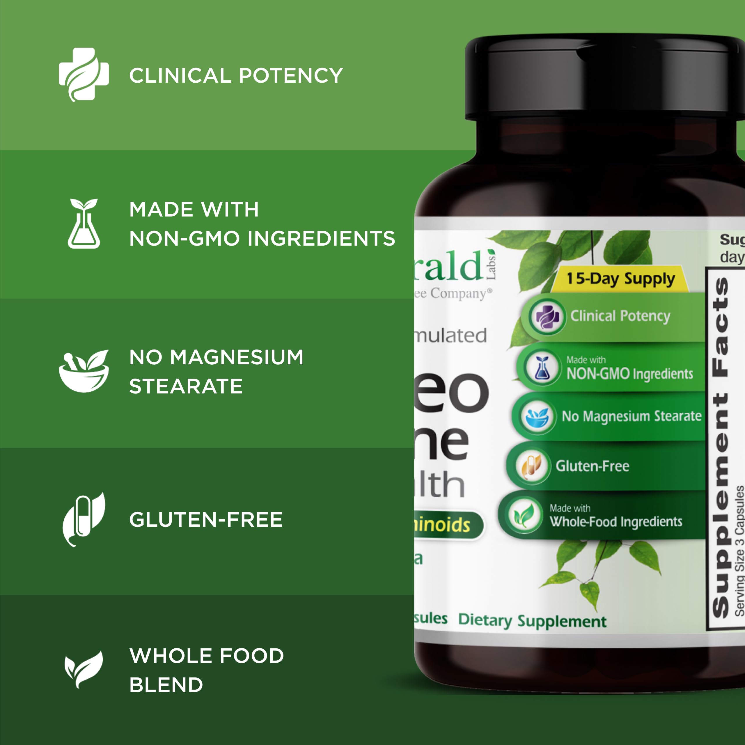 EMERALD LABS Meriva Phytosome – meilleure biodisponibilité affichée