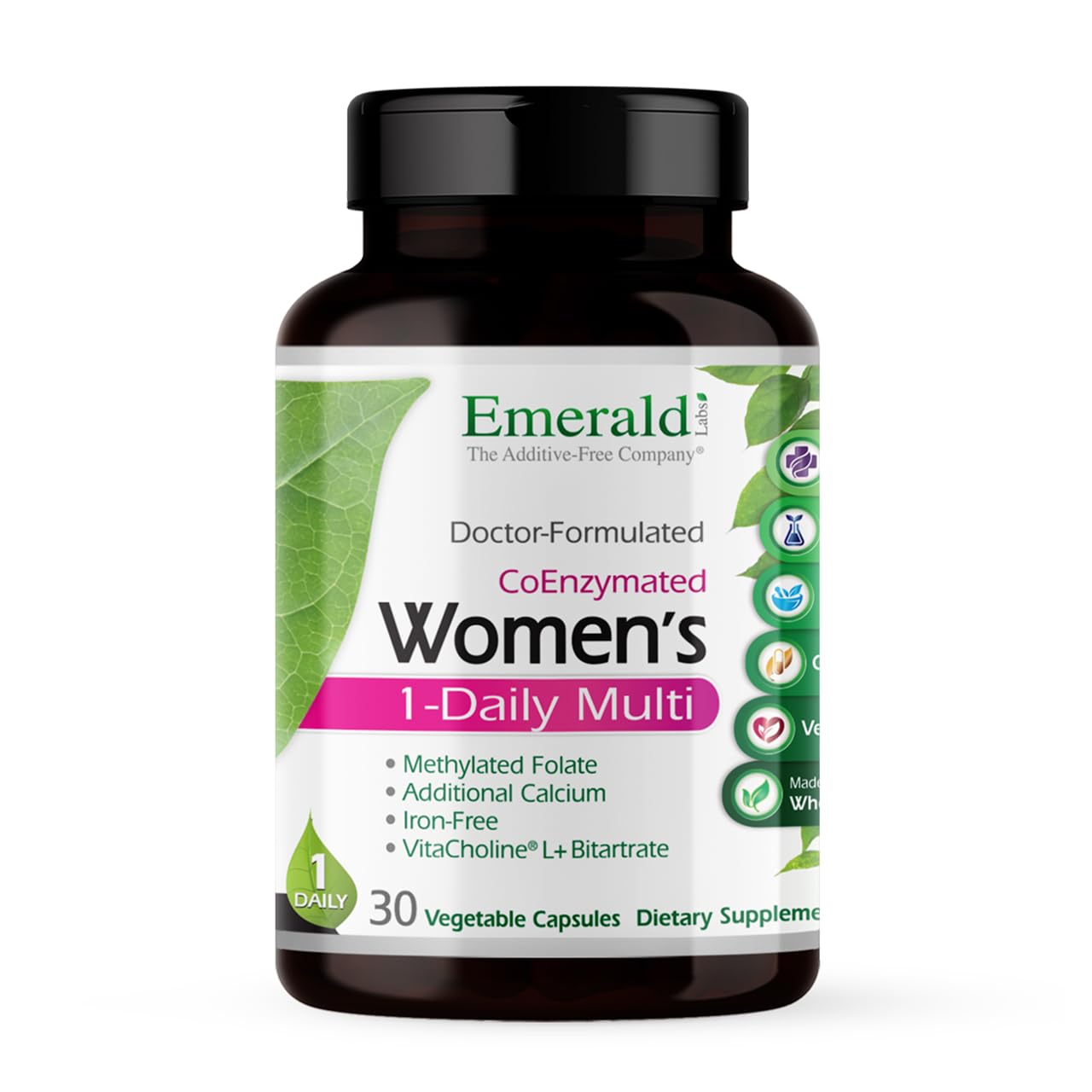 EMERALD LABS Bouteille multi-femmes: soutien nutritionnel quotidien