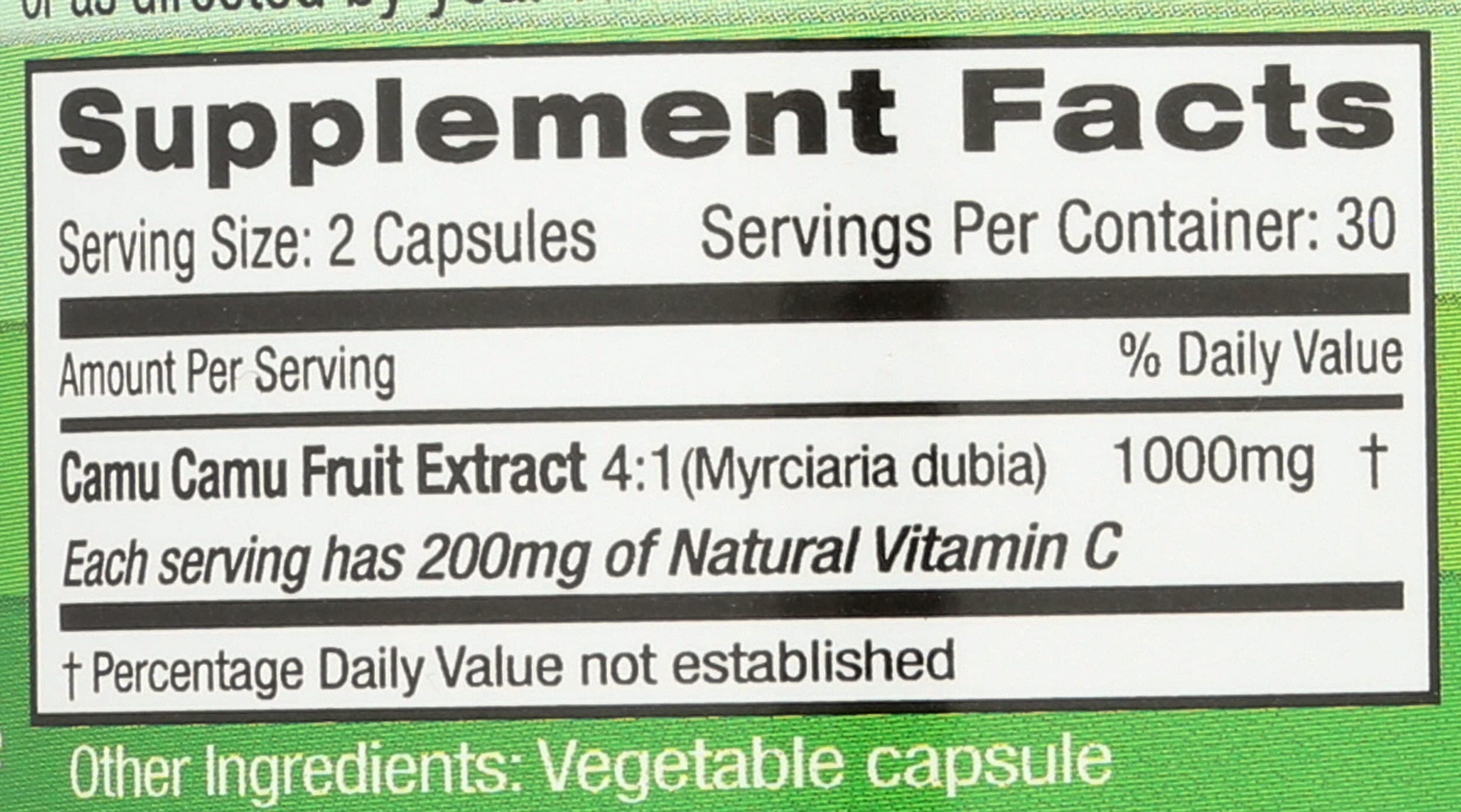 Doseur pratique pour Camu Camu Emerald Labs et dosage précis