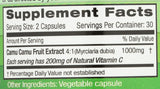 Doseur pratique pour Camu Camu Emerald Labs et dosage précis