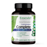 EMERALD LABS Multivitamine Clinique Complet – bouteille de capsules végétales pour le soutien nutritionnel quotidien.