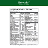EMERALD LABS Complete Premium Multi — capsules végétales et étiquette lisible, apport nutritionnel quotidien.