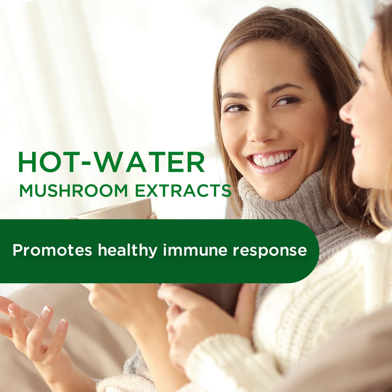 EMERALD LABS Coriolus Versicolor: extrait champignon pour le soutien immunitaire.