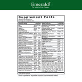 Capsules quotidiennes Emerald Labs 45+ Multi pour une énergie équilibrée.