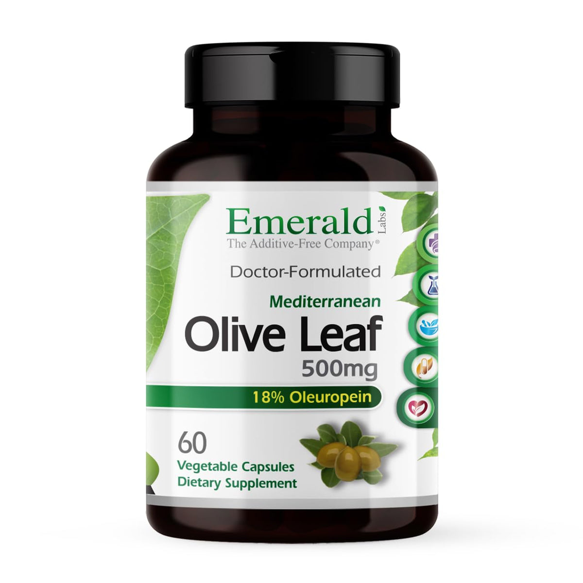 Emerald Labs feuilles d olive mediterraneennes en capsules pratique et saine