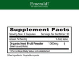 Gélules végétales EMERALD LABS en boîte, pratique pour une prise quotidienne.