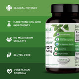 Emerald Labs Gentle Iron, dosage 25 mg, fer bisglycinate pour un complément quotidien.