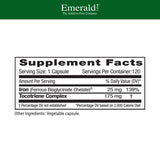Emerald Labs Gentle Iron, gélules végétales, option végan pour une meilleure assimilation.