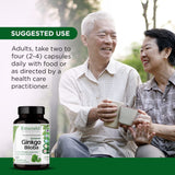 EMERALD LABS Extrait de Ginkgo Biloba – capsule individuelle facile à avaler.