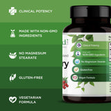 EMERALD LABS Goji Berry – emballage et capsules pour un soutien hépatique potentiel.