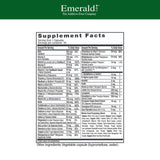 EMERALD LABS Homme 45+ en capsules végétales, absorption optimale des nutriments.