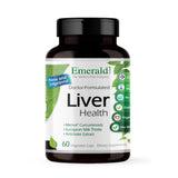 Emerald Labs Liver Health, bouteille sur table prête à l'usage quotidien.