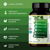 EMERALD LABS Men 45+ Multi – capsule absorption améliorée grâce à des formes actives.