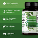 Tableau d’ingrédients Emerald Labs Meriva Turmeric Plus, répartition des actifs