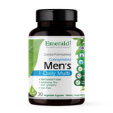 EMERALD LABS multivitamine pour homme – bouteille visible, soutien osseux potentiel.