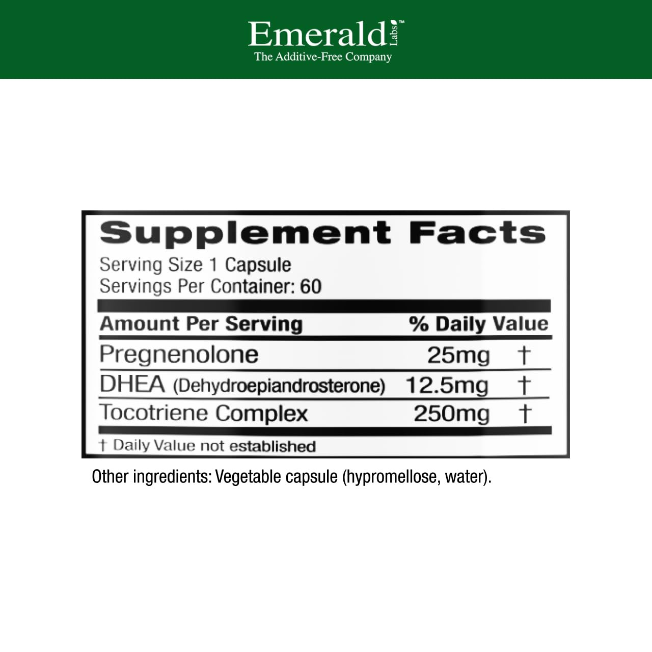 Capsules végétales EMERALD LABS – usage quotidien et praticité