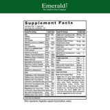 Boîte Emerald Labs Prenatal 1-Daily Multi montrant l’emballage clair.