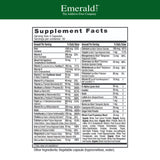 EMERALD LABS Prenatal Multi: capsules végétales faciles à avaler.