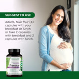 EMERALD LABS Prenatal Multi: dose journalière recommandée avec repas.