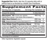 EMERALD LABS Reflux Health — bouteille de capsules végétales faciles à avaler.