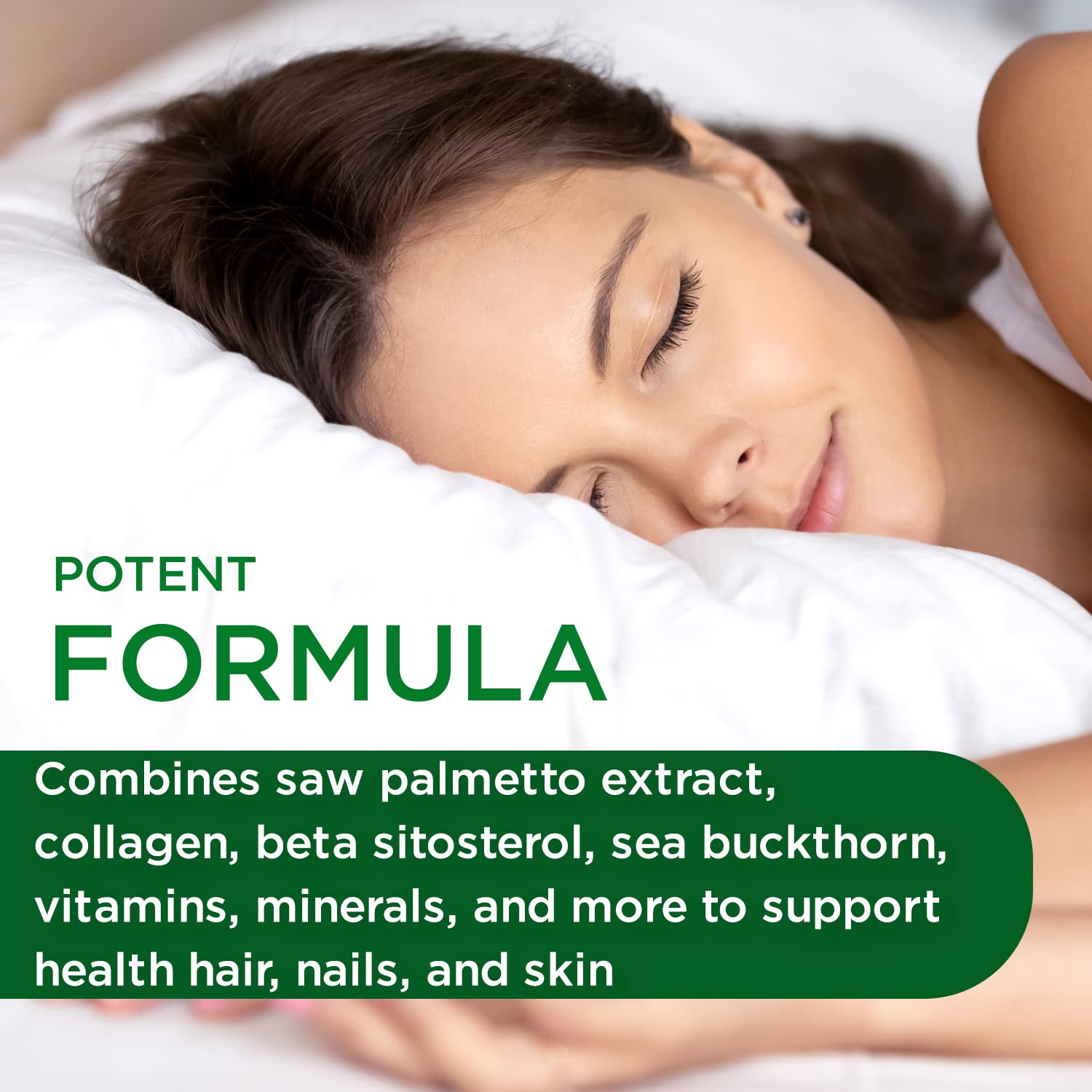 Emerald Labs Saw Palmetto extrait—capsule, soutien potentiel des cheveux