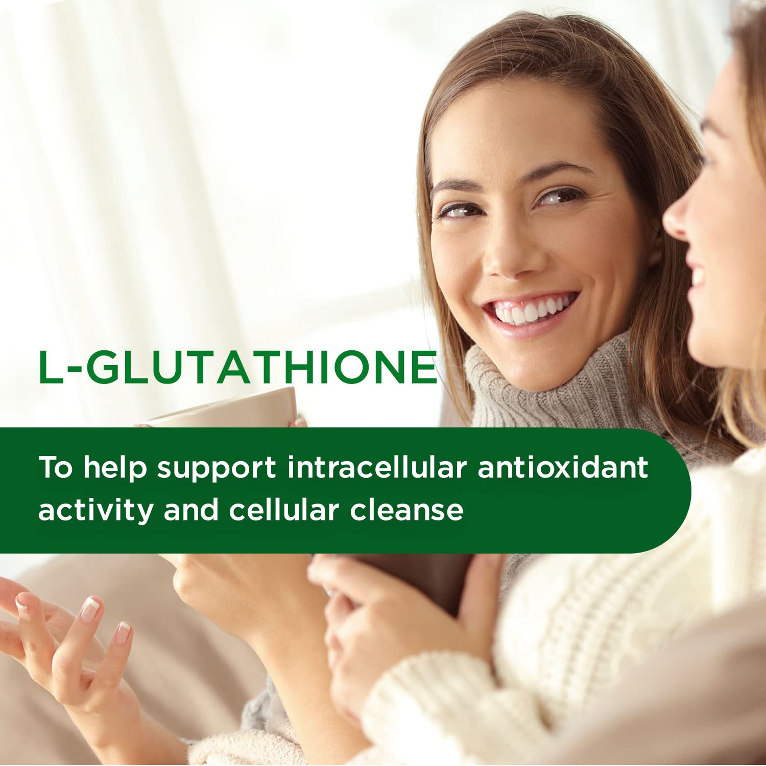 EMERALD LABS Setria L-Glutathione: étiquette du produit claire.