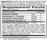 Bouteille Sleep Health Emerald Labs avec 60 capsules vegan et sans gluten pour usage pratique.