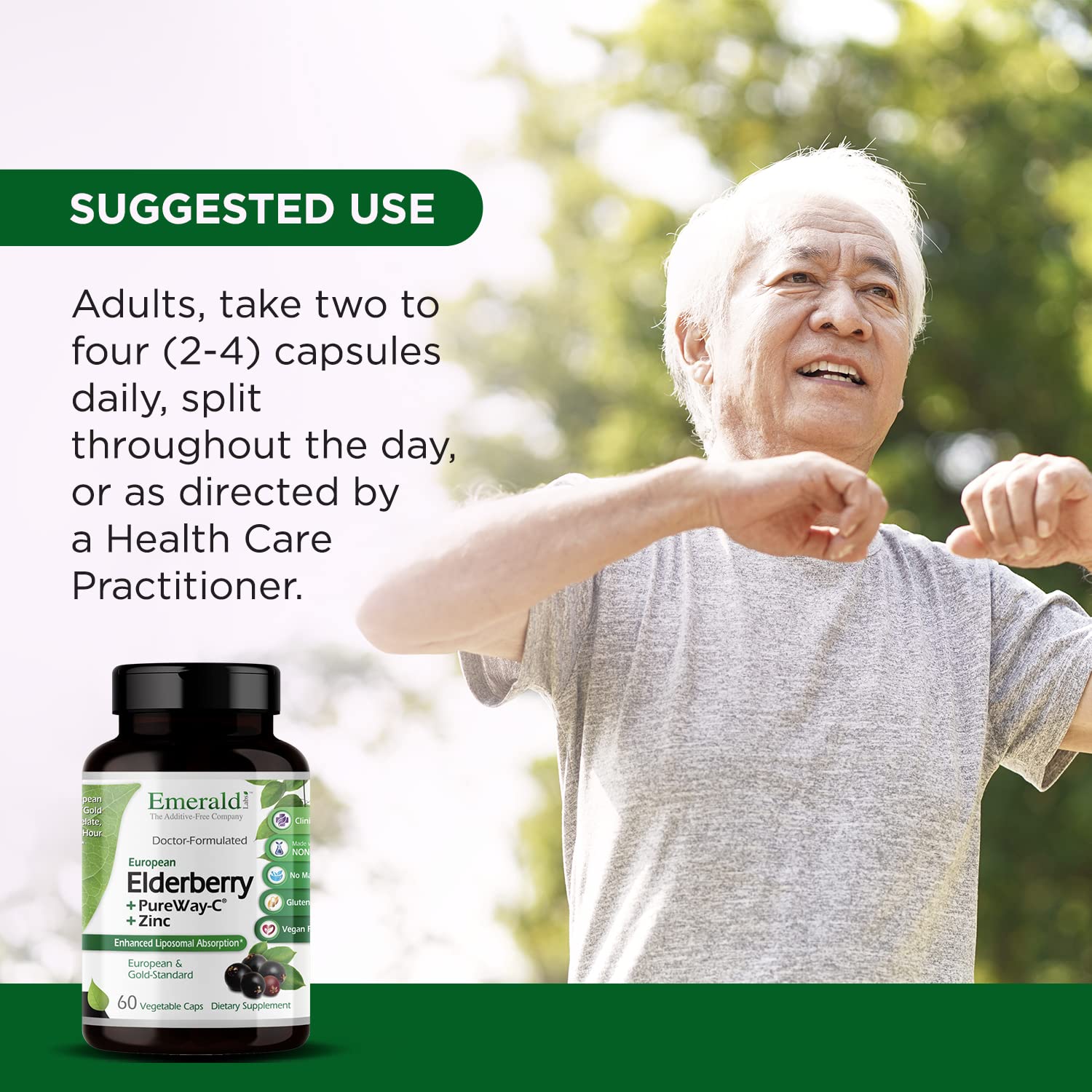 EMERALD LABS Sureau Plus – zinc chélaté Albion pour meilleure absorption