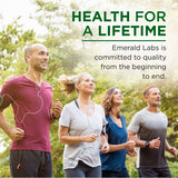 EMERALD LABS Vision Health – emballage pratique pour un usage quotidien.