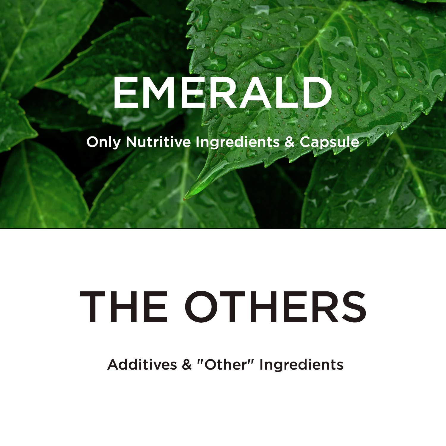 Étiquette EMERALD LABS Vitamine D3 sur l’emballage